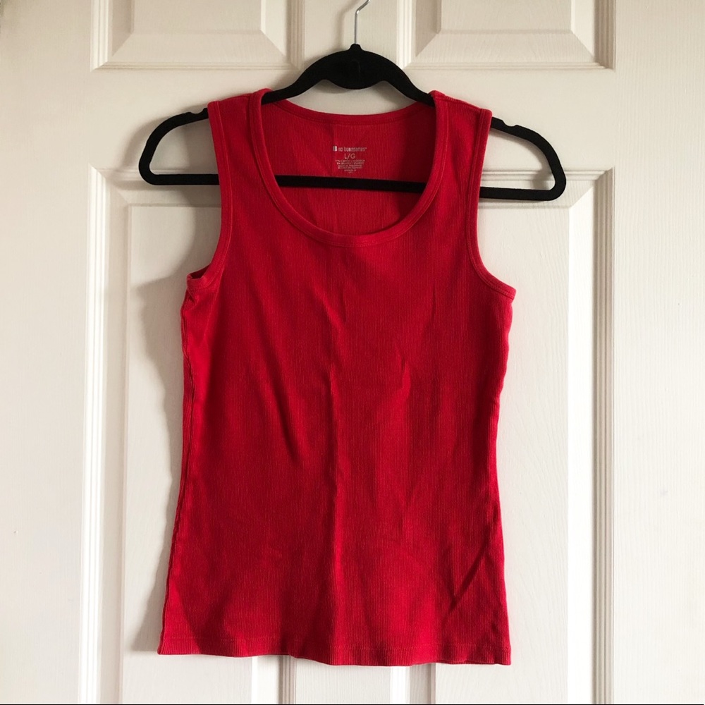 💋BASIC RED TANK TOP💋